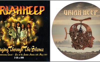 URIAH HEEP Announce Release of RAGING THROUGH THE SILENCE 2CD/1DVD & Picture Disc LP SELECTIONS FROM TOTALLY DRIVEN on Band’s Own Uriah Heep Records! OUT NOW!