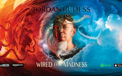 Jordan Rudess’ solo album, Wired for Madness Out Now.