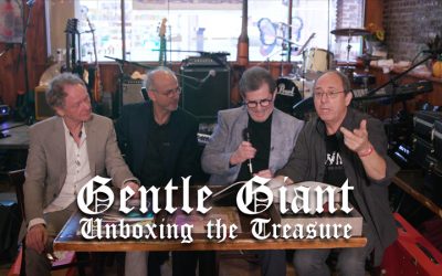 Gentle Giant Members Reunite To Unbox Unburied Treasure Limited Edition 30-Disc Box Set