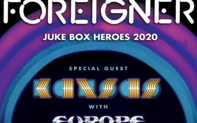 FOREIGNER launch JUKE BOX HEROES 2020 TOUR with special guest KANSAS, and  EUROPE