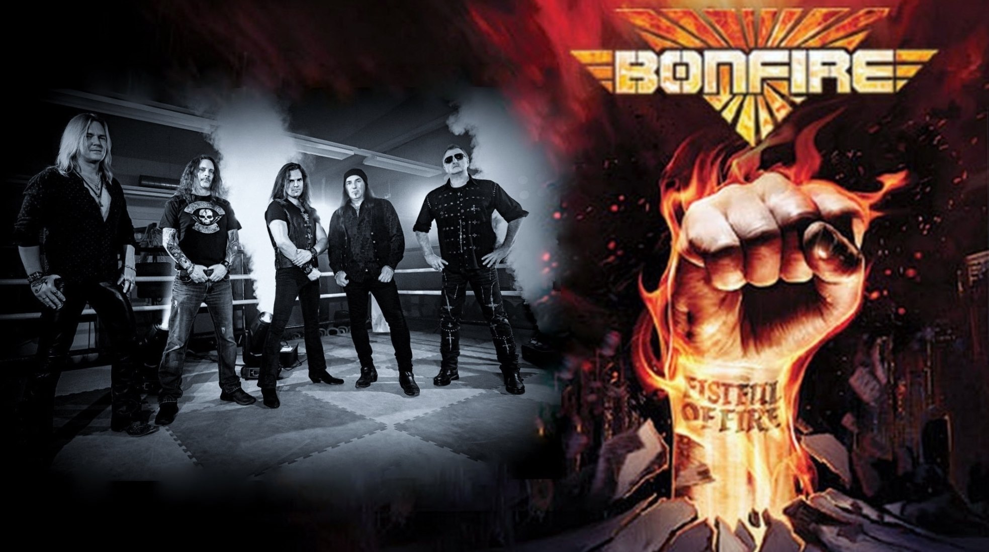 Out of the fire type. Bonfire группа 2020. Bonfire Fistful of Fire 2020. Bonfire - Double x (2006). Группа Bonfire обложки.