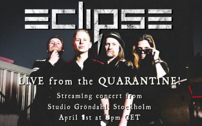 Eclipse Announces Streaming Concert “Live From The Quarantine” After Postponing World Tour Due to Covid -19 Outbreak