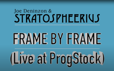 Now on YouTube is the live music video of Joe Deninzon & Stratospheerius’ cover of King Crimson’s “Frame By Frame.”