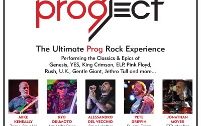 ProgJect – The Ultimate Prog Rock Experience North American tour beings June 20th.